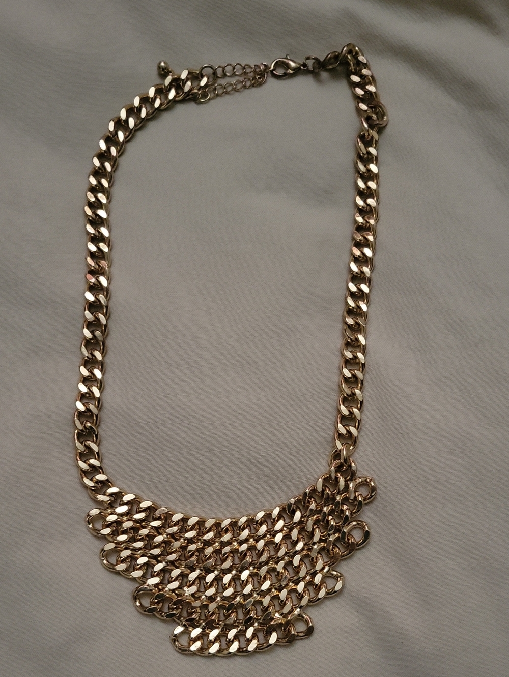 Gold Chain Statement Necklace - Women Jewelry